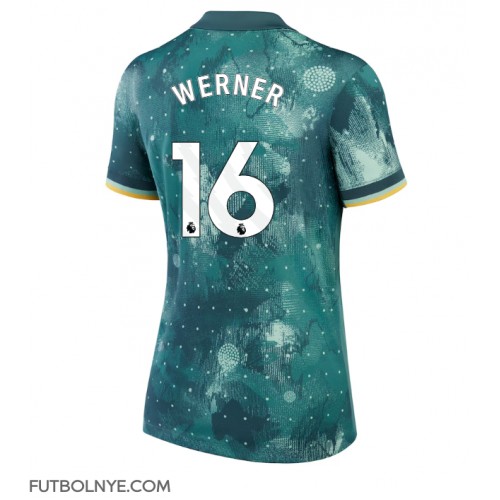 Camiseta Tottenham Hotspur Timo Werner #16 Tercera Equipación para mujer 2024-25 manga corta